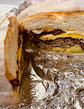 Breakfast Burger With Avocado