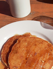 Banana Stuffed Pancakes