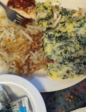 Eggs With Spinach Omelette