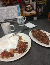 Poached Eggs And Home Fries