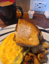 2 Eggs With Homefries And Toast