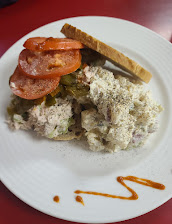 Andouli Shrimp Scramble