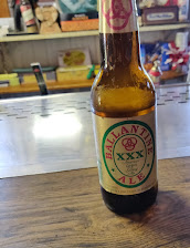 Ballantine With The Puzzle On The Cap